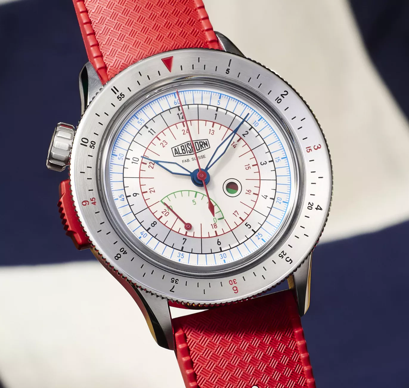 Massena LAB makes regatta timer with new independent brand Albishorn