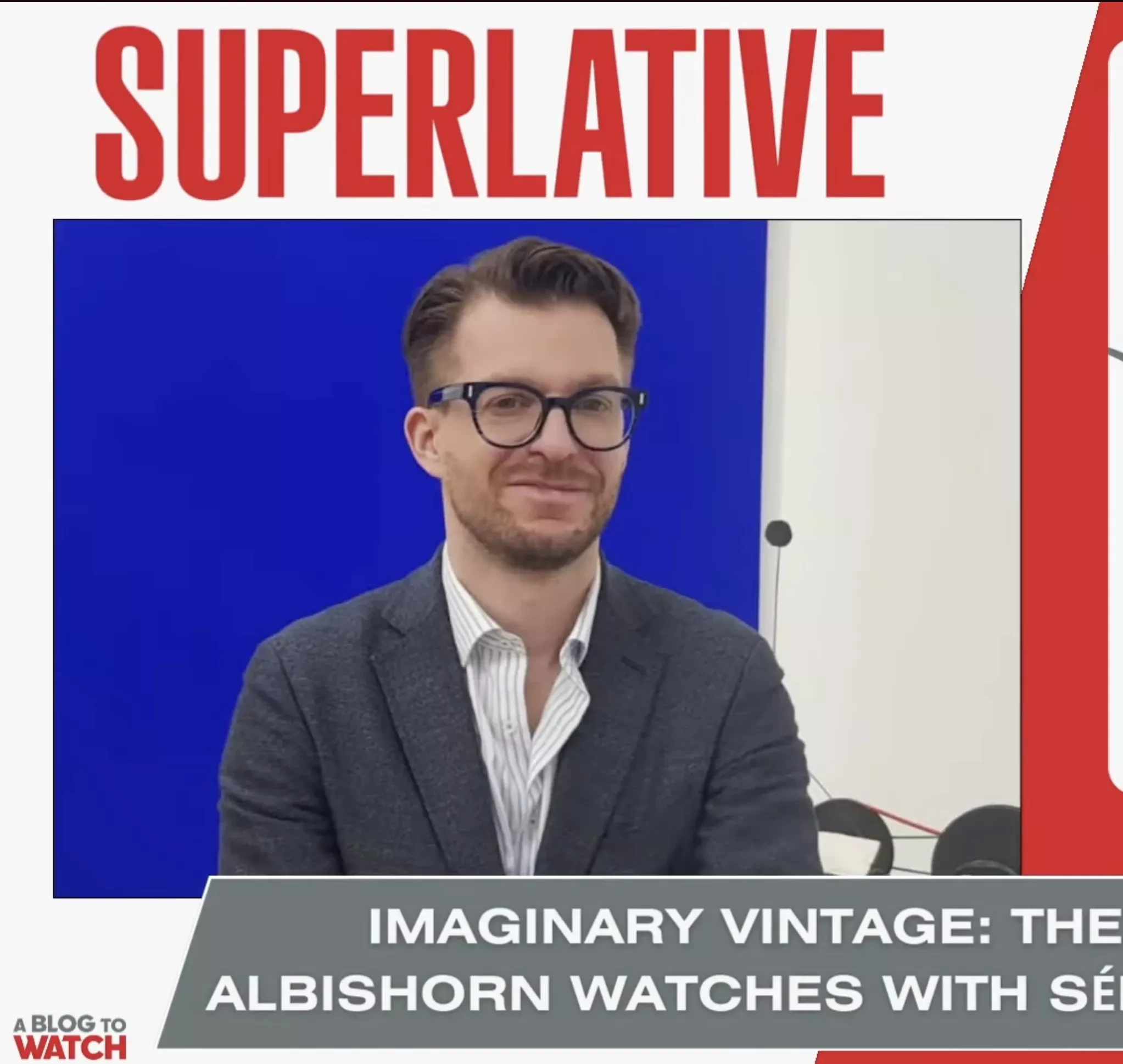 Video: Superlative - Imaginary Vintage: The Concept Behind Albishorn Watches with Sébastien Chaulmontet