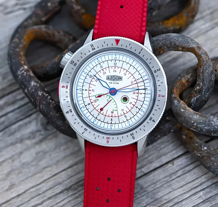 First Look: The Albishorn x Massena LAB Maxigraph is a Regatta Chronograph from a Newly-Created Brand